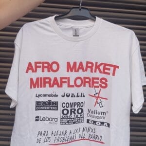 12. Camiseta Hide Tyson x Afromarket Miraflores // Blanca